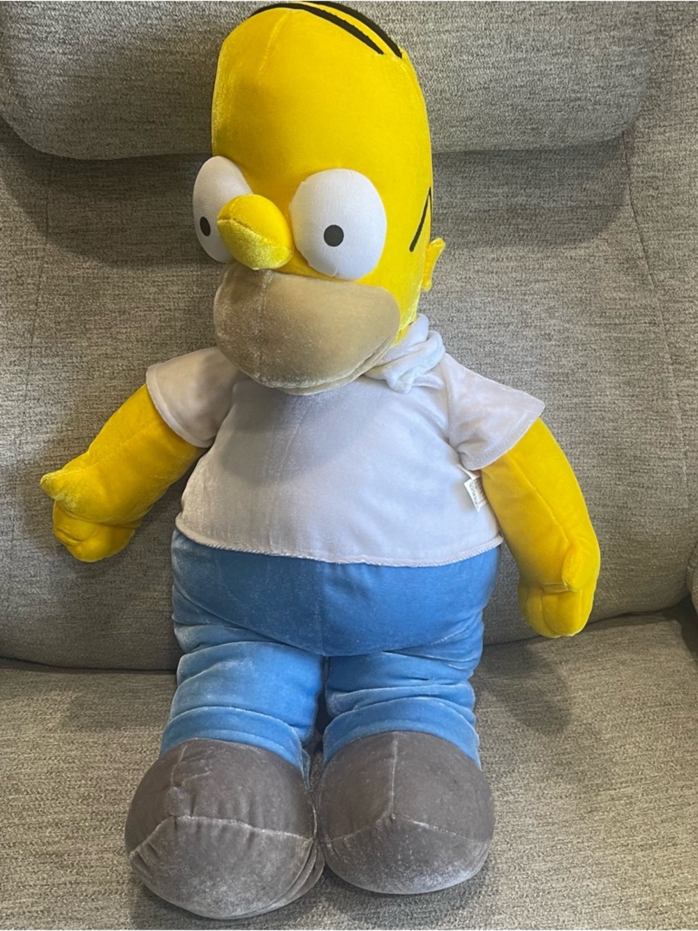 Vtg 2005 Nanco The Simpsons 25”  Homer Simpson Jumbo Plush RARE